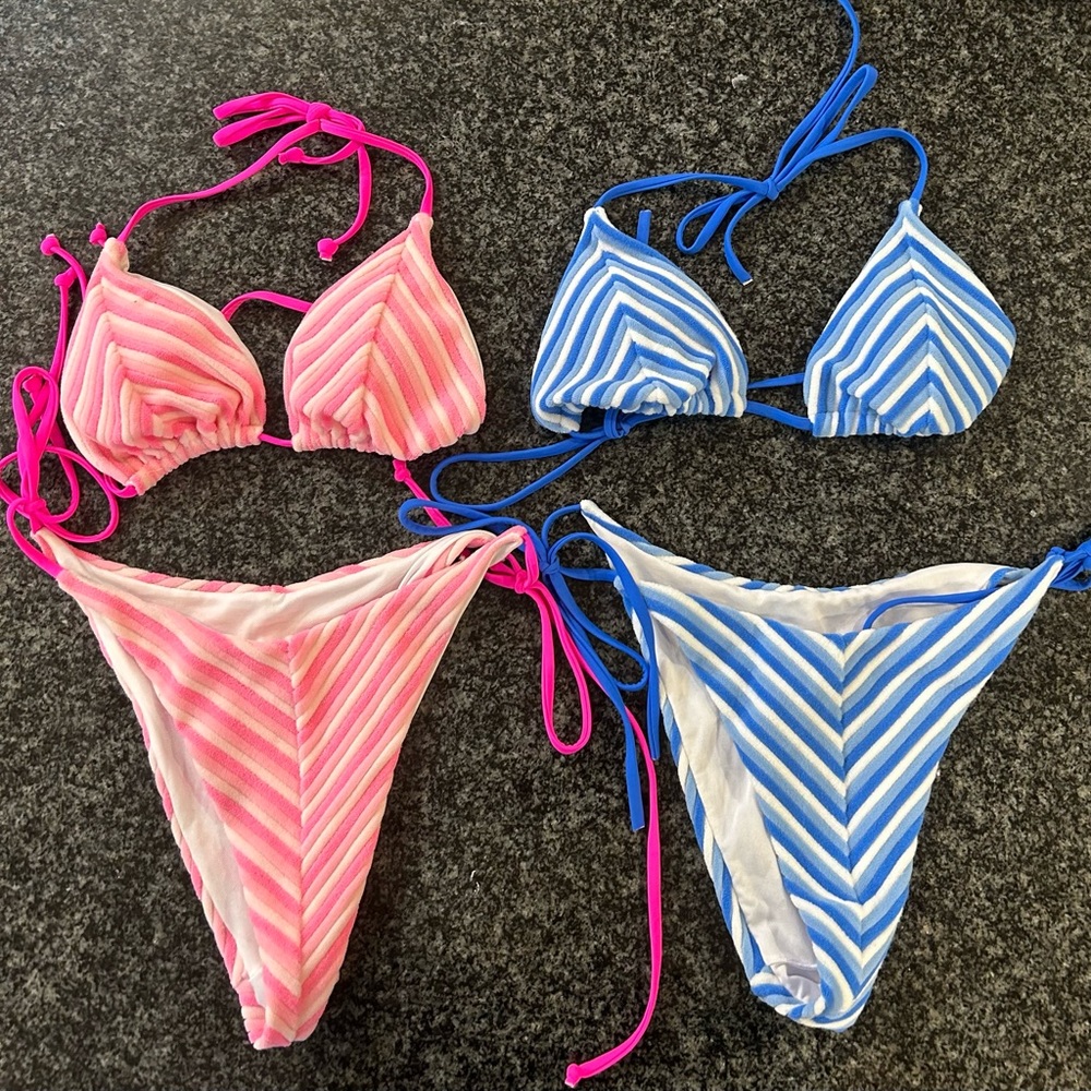 VIBRANT BUNDLE (2 for 17) SIZE:S lmk if interested in other kinis I will bundle.